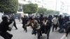 Police Disperse Tunis Protests