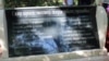 A monument to the victims of the 2010 clashes between Kyrgyz and local Uzbeks in Osh, Kyrgyzstan
