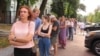 Чарга да галасаваньня ў Кіеве