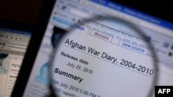 "Дневник афганской войны" на сайте Wikileaks