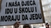 Sa jednog od protesta u Sarajevu