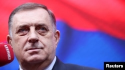 Bosnian Serb leader Milorad Dodik (file photo)