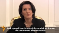 Kosovo President Urges Serbian Minority To Vote