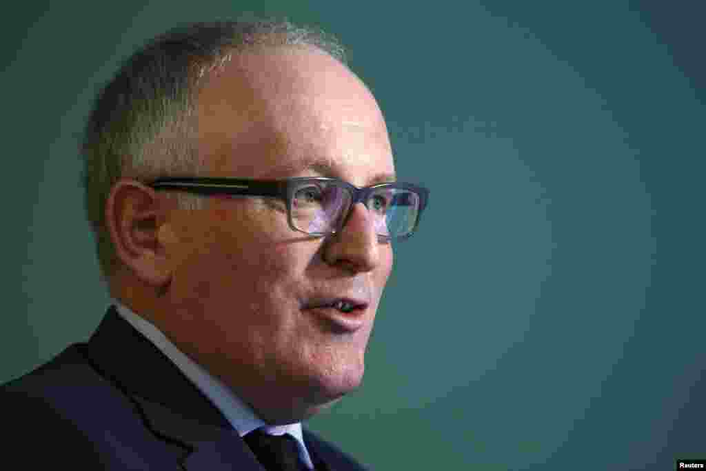 Frans Timmermans, the Netherlands, first vice president: Perhaps best known for his emotional UN speech that ushered in strong sanctions against Russia following the downing of the MH17 airliner. The former Dutch foreign minister was in the running to become EU foreign policy chief but will now be in charge of "better regulations" on the European Commission.