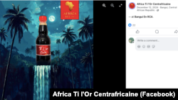 The Wagner brewery in the Central African Republic, Africa ti L'or, promoting its cola.