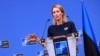 "There is a shadow war going on that is clear in all those domains," Estonian Prime Minister Kaja Kallas said. (file photo)