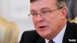 Действующий председатель ОБСЕ, министр иностранных дел Украины Леонид Кожара (архив) 