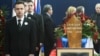 Ivica Dačić pored kovčega sa telom Slobodna Miloševića, 16. mart 2006 