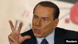 Former Italian Prime Minister Silvio Berlusconi