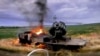 Ukraine - drone footage in Donetsk region - screen grab
