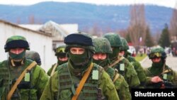 «Зялёныя чалавечыкі» ў Крыме, ілюстрацыйнае фота