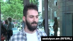 Արտակ Գևորգյանը դատական նիստից հետո: 20-ը հունիսի, 2016 թ․