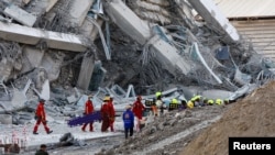 A building collapsed in the Thai capital, Bangkok.