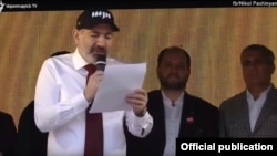 Премьер-министр Никол Пашинян в Горисе, 11 марта 2020 г. 