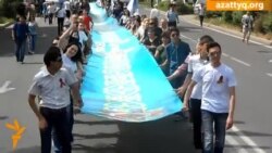 День Победы в Шымкенте