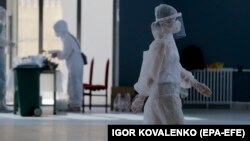 Бишкектеги ооруканалардын бири. Июль, 2020-жыл. 