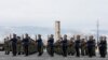 Članovi Bezbedonosnih snaga Kosova na paradi u Prištini