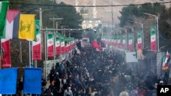 عکسی از مراسم سالگرد سلیمانی، پیش از وقوع انفجار