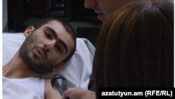 Արամ Մանուկյանը հիվանդանոցում, սեպտեմբեր, 2016թ․
