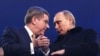 Doi prieteni, Vladimir Putin și preșdintele CIO, Thomas Bach la Soci în 2014