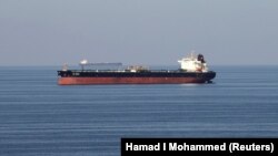 Oil tankers passing through the Strait of Hormuz (file photo)