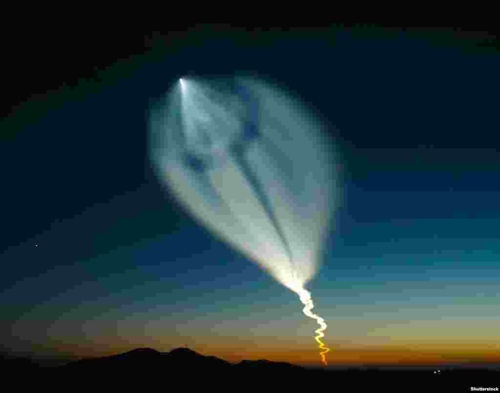 A Soyuz rocket streaks into space from Baikonur. The price for recent flights for U.S. astronauts was around $86 million, more than twice what Russia&#39;s space agency charged in 2011. &nbsp;