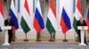 Orbán Viktor és Vlagyimir Putyin moszkvai sajtótájékoztatója 2022. február 1-jén