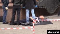 На месте убийства