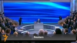 Putin Faces Public In Q&A Session 