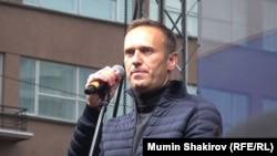 Russian opposition leader Aleksei Navalny (file photo)