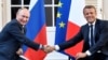 Macron: Russia Can't Return To G8 Format Before Ukraine Crisis Solved